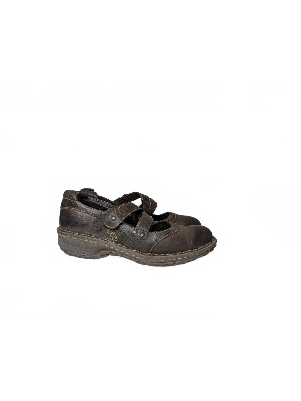 Born Leather Mary Jane Comfort Shoes Size 7 / 38